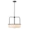 Nuvo Warren - 17 Inch Pendant - Gun Metal with Satin White Glass 60/8037 - alternate 4